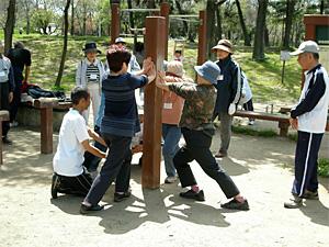 「うんどう教室」の様子