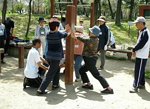「うんどう習慣日」の様子