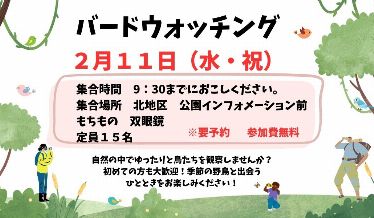 バードウォッチング