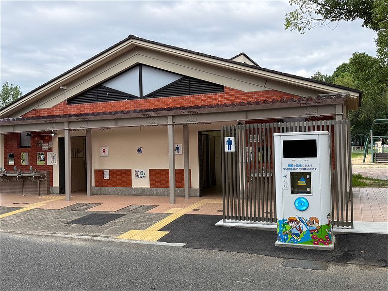 北地区６番トイレ前の給水スポット